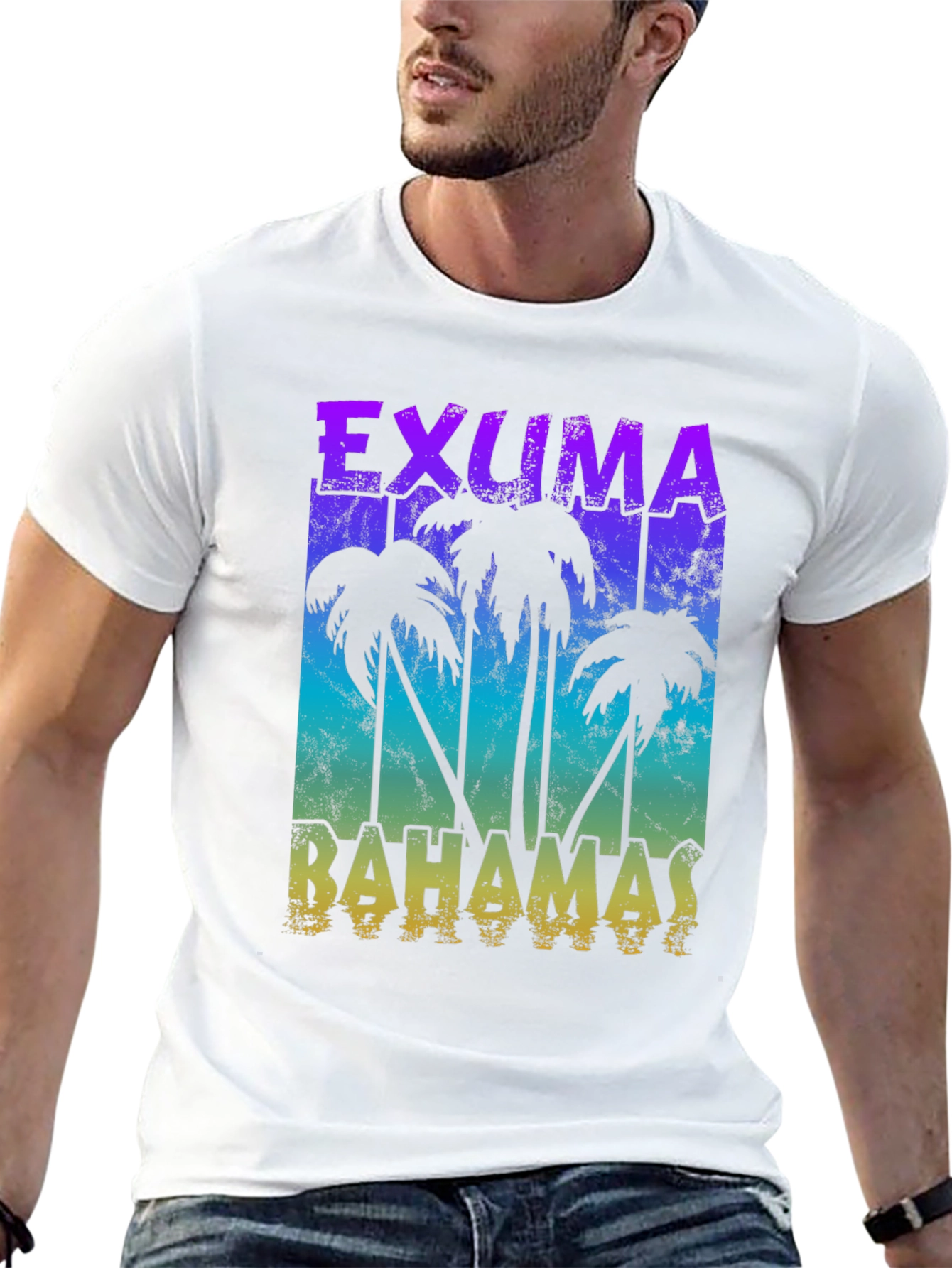 Exuma Bahamas Graphic T-Shirt - Island Vibes