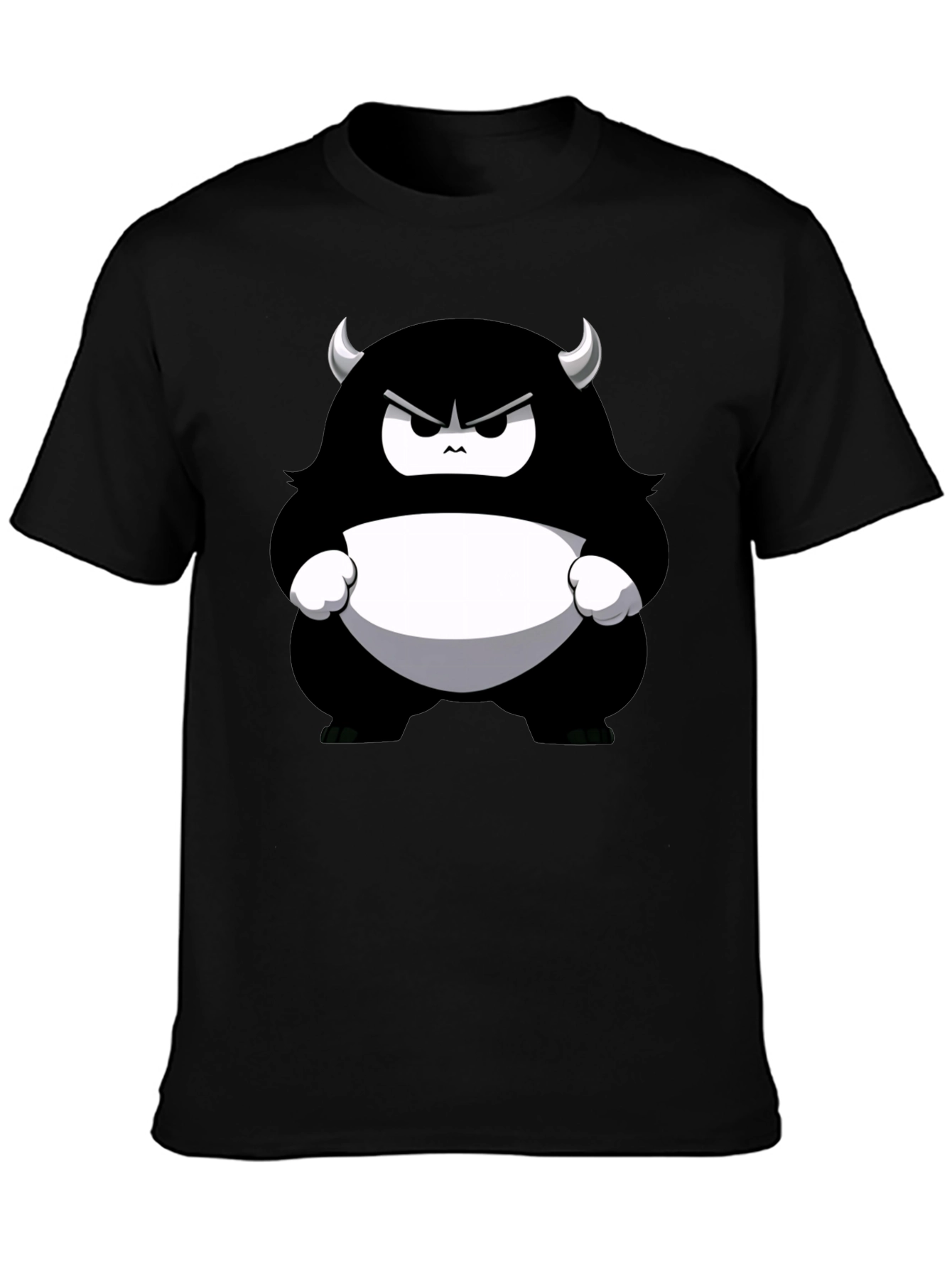 Monster Graphic Tee - Black
