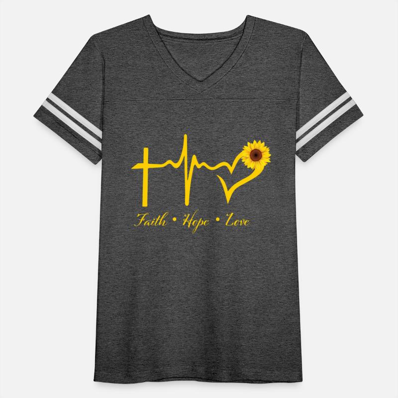 Faith Hope Love Christian Sunflower Religious