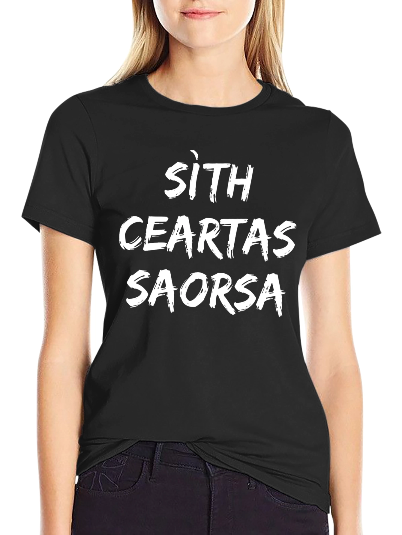 Sith Ceartas Saorsa T-Shirt - Black