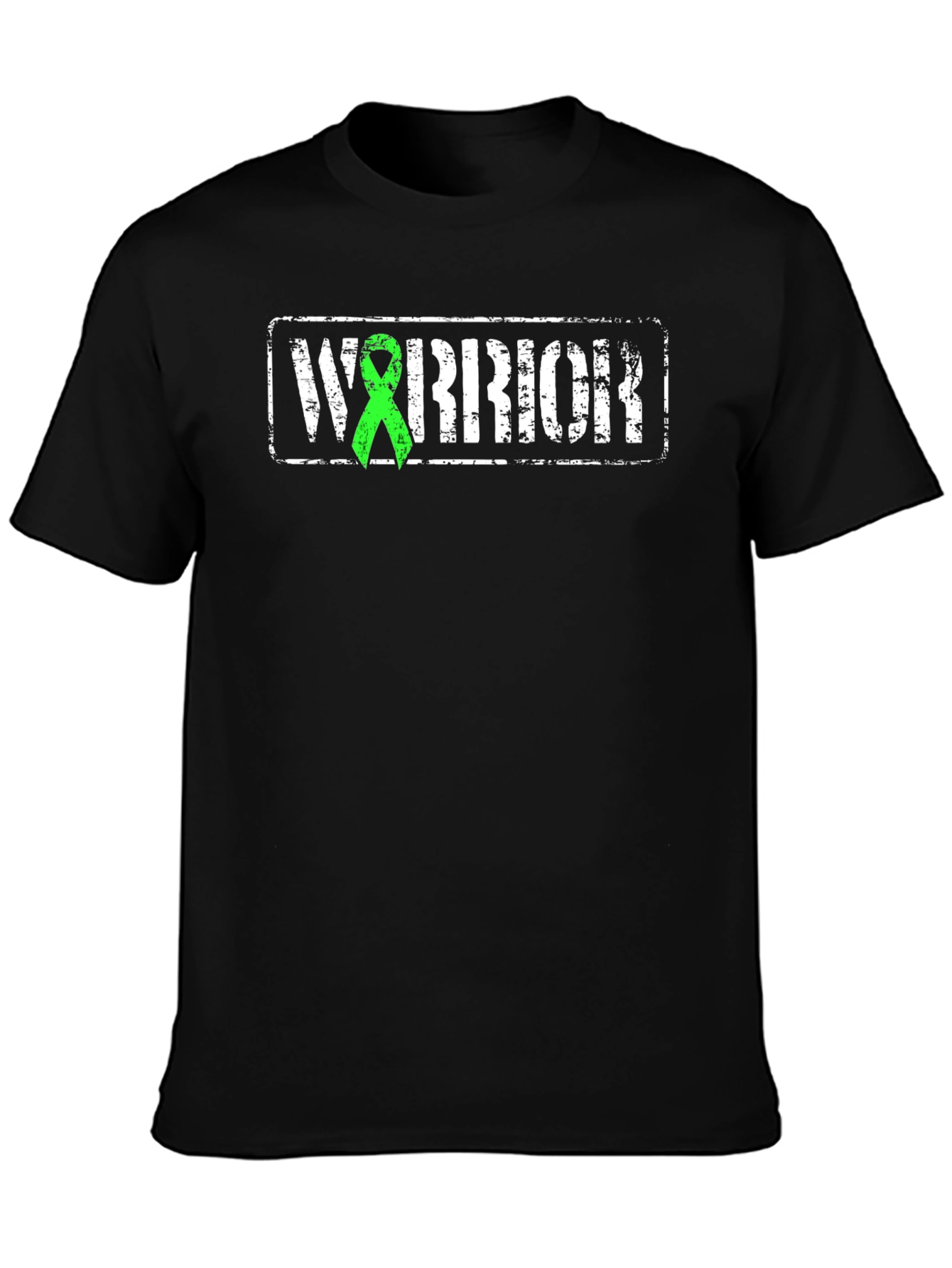 Warrior Green Ribbon Awareness T-Shirt