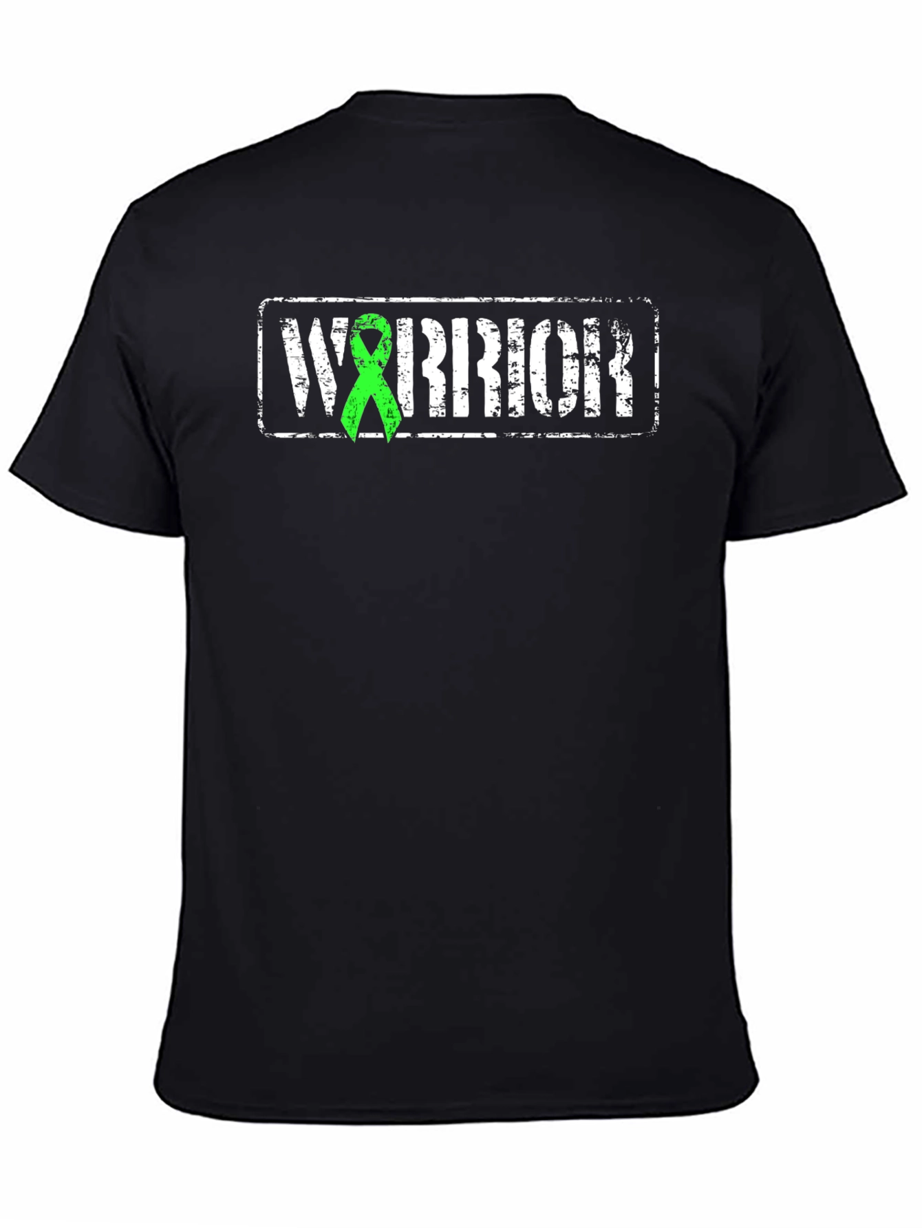 Warrior Green Ribbon Awareness T-Shirt