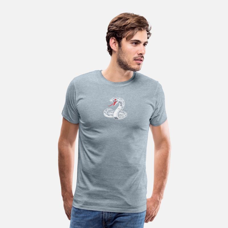 Fierce Viper Strike T-shirt–Unisex Snake Graphic