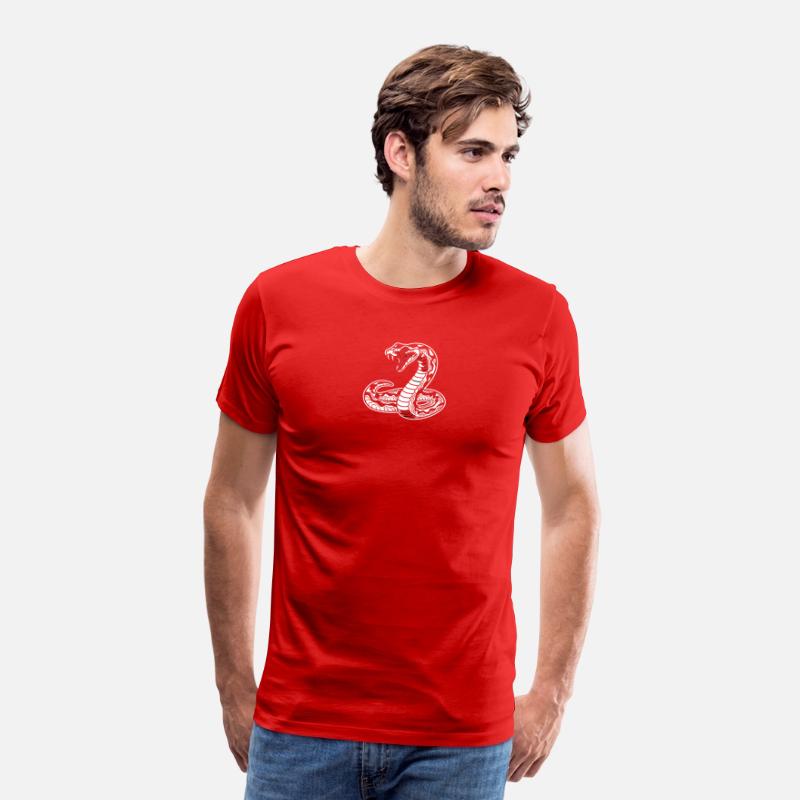 Fierce Viper Strike T-shirt–Unisex Snake Graphic