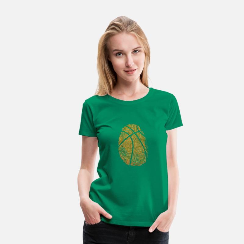 Fingerprint Basketball Ball Sports America