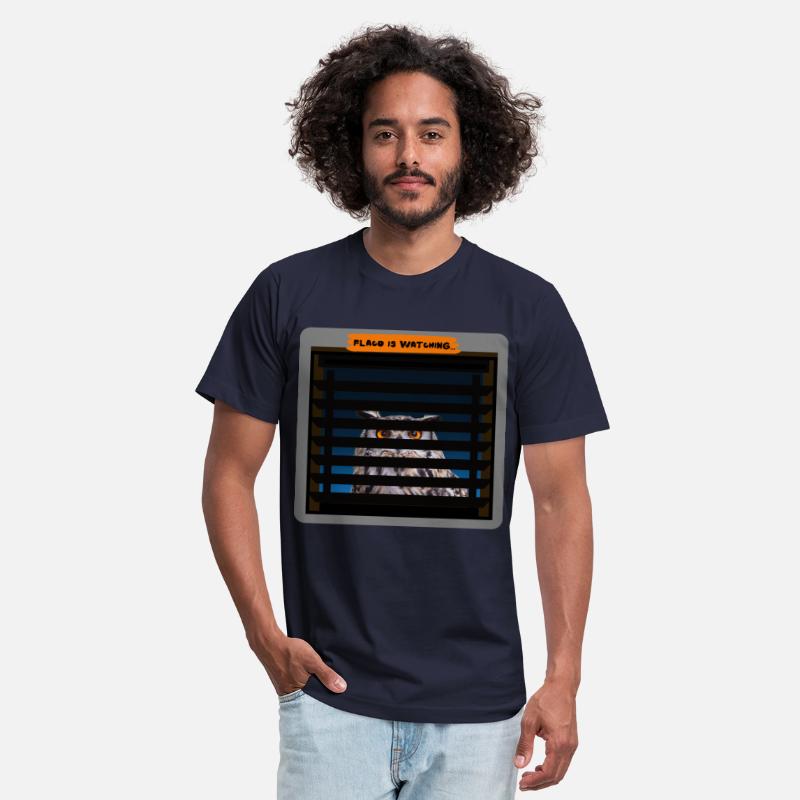 Flaco Is Watching (Gray Version) - Owl Design