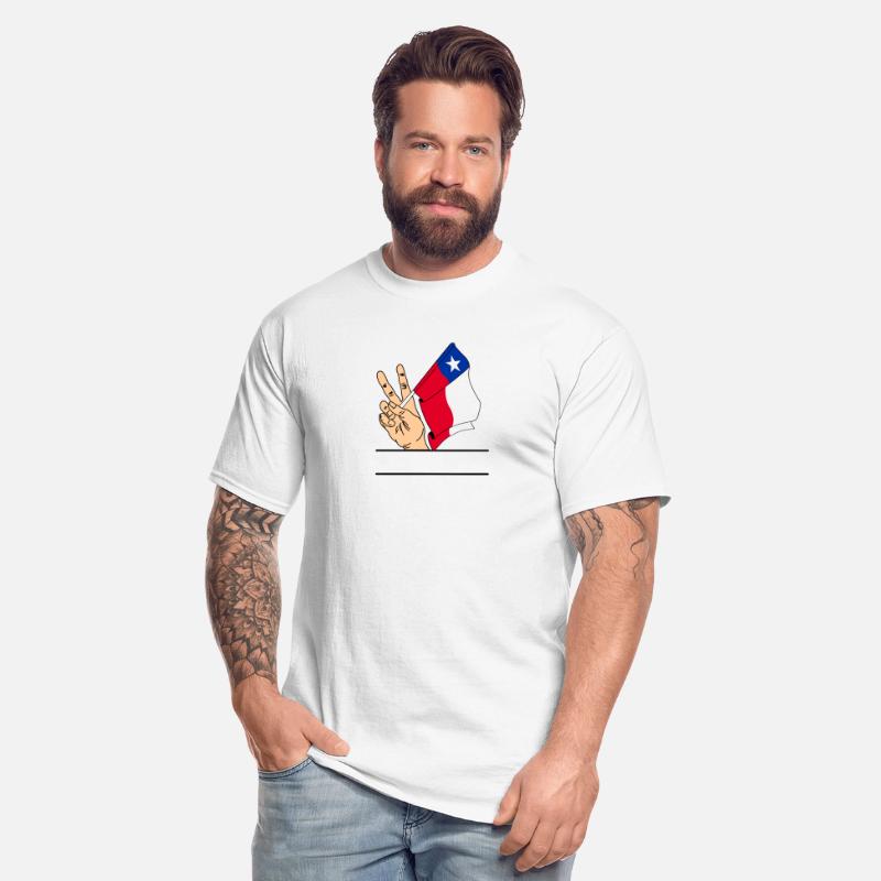 Flag Chile transparent peace sign text space