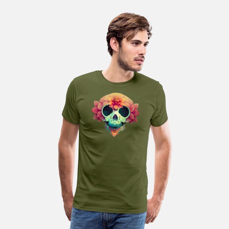 Floral Skull Candy