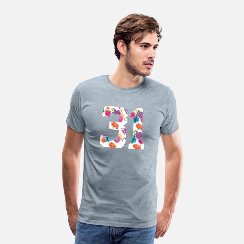 Football For Floral Fan Jersey Number 31