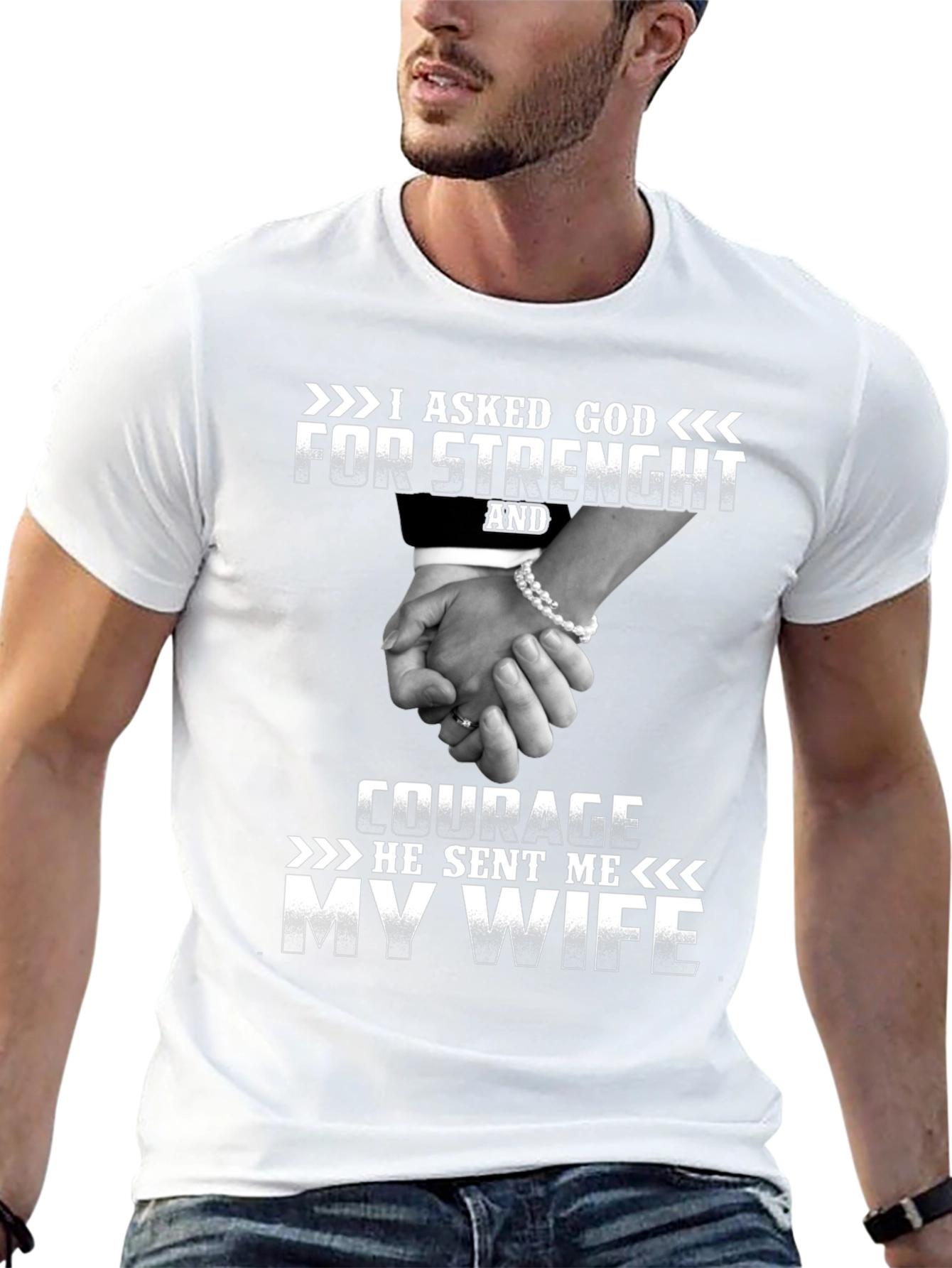 I Asked God For Strength T-Shirt
