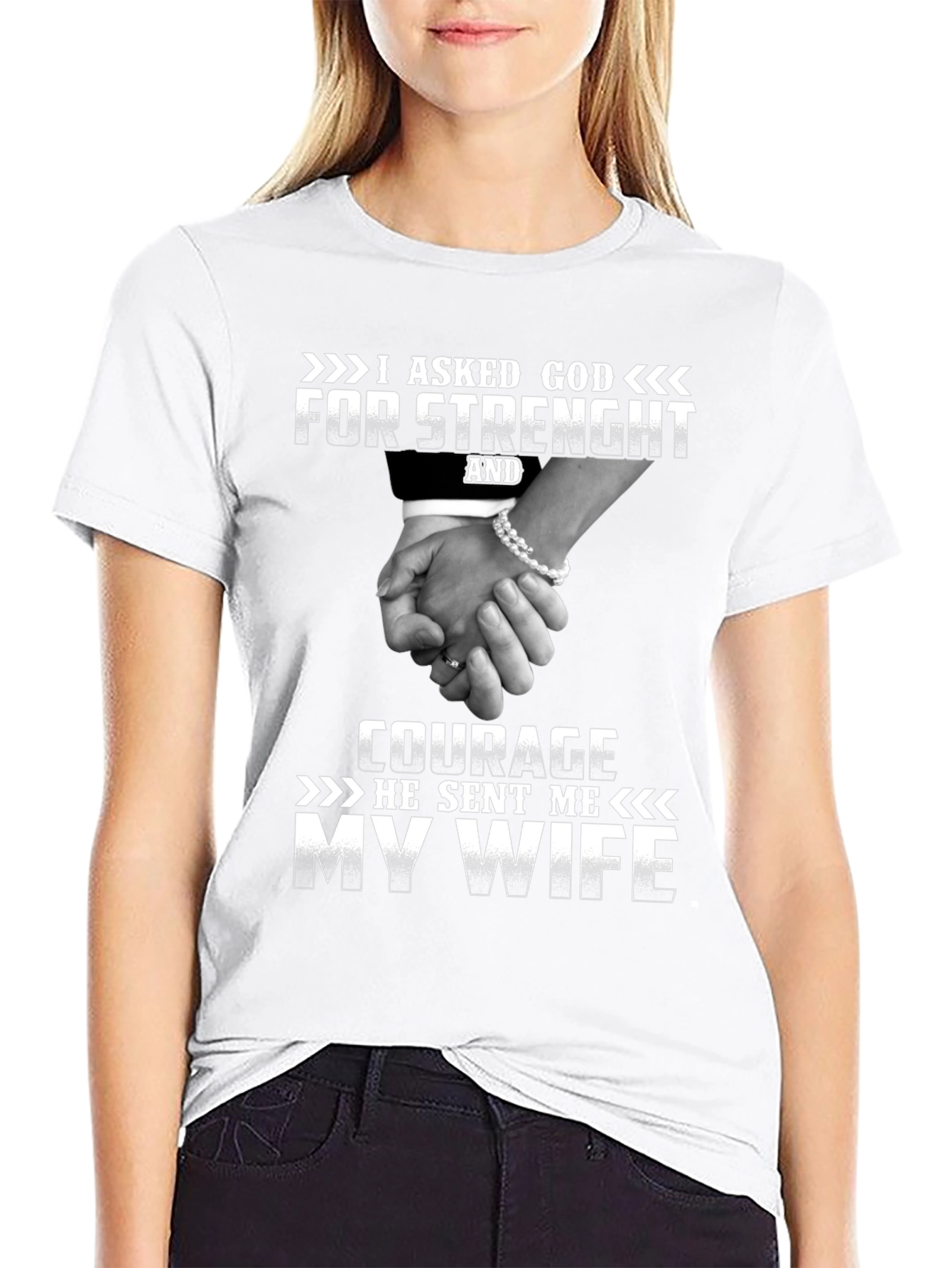 I Asked God For Strength T-Shirt
