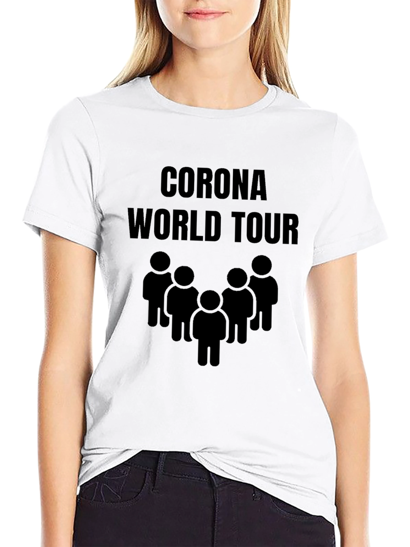 Corona World Tour Graphic T-Shirt