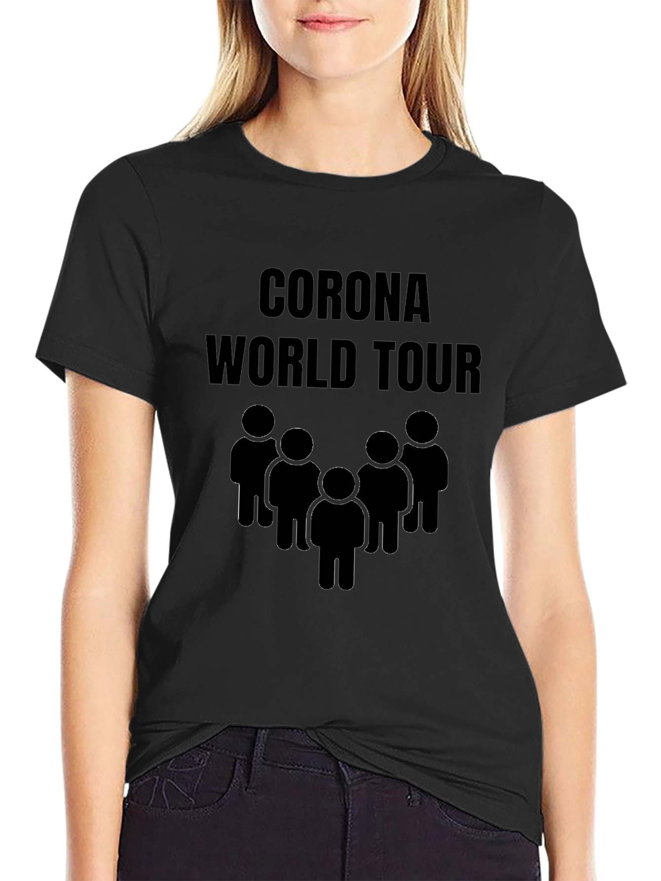 Corona World Tour Graphic T-Shirt