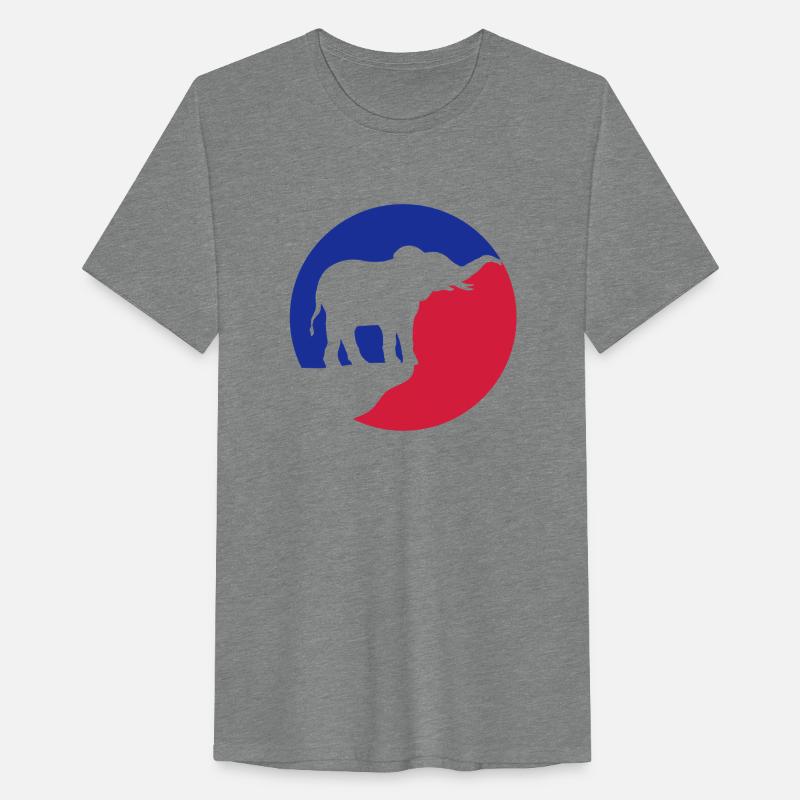 full moon elephant silhouette