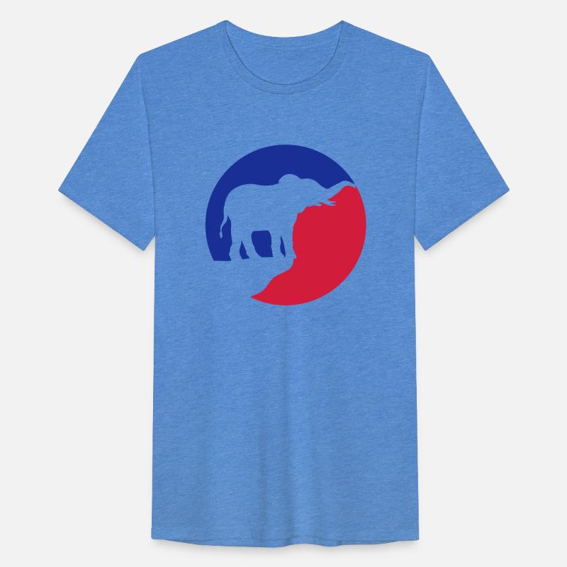 full moon elephant silhouette