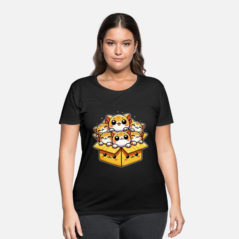 Funny Cute Cat Box Kawaii Kitten Nuggets Animal