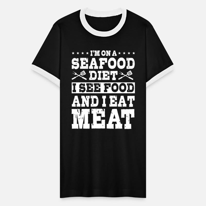 Funny Meat Lover Saying Smoking BBQ