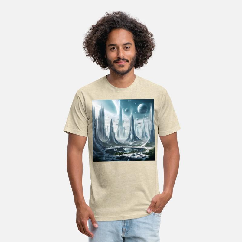Futuristic Space Cityscape Design