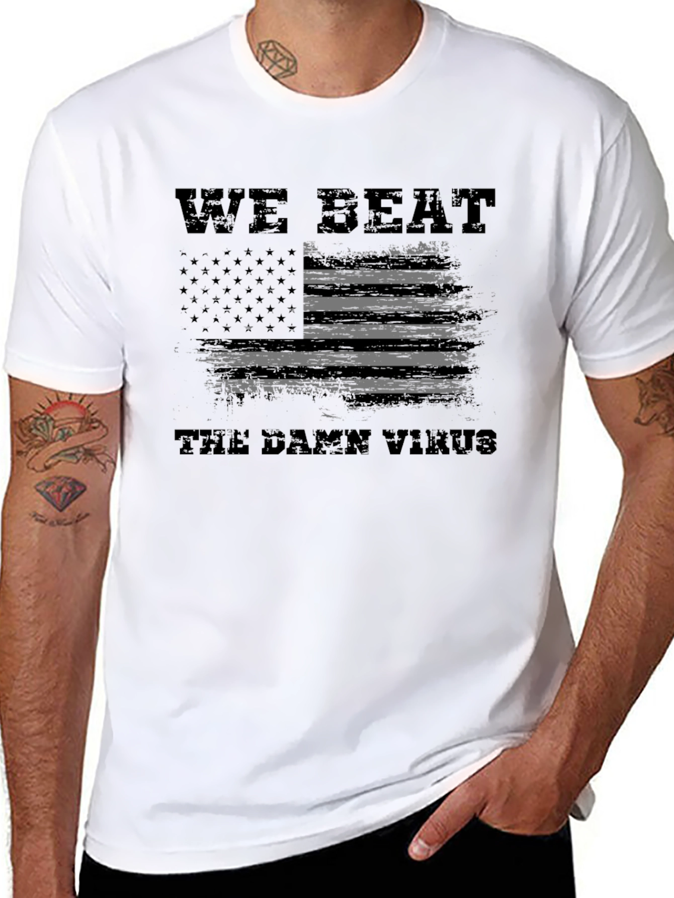 We Beat The Damn Virus T-Shirt