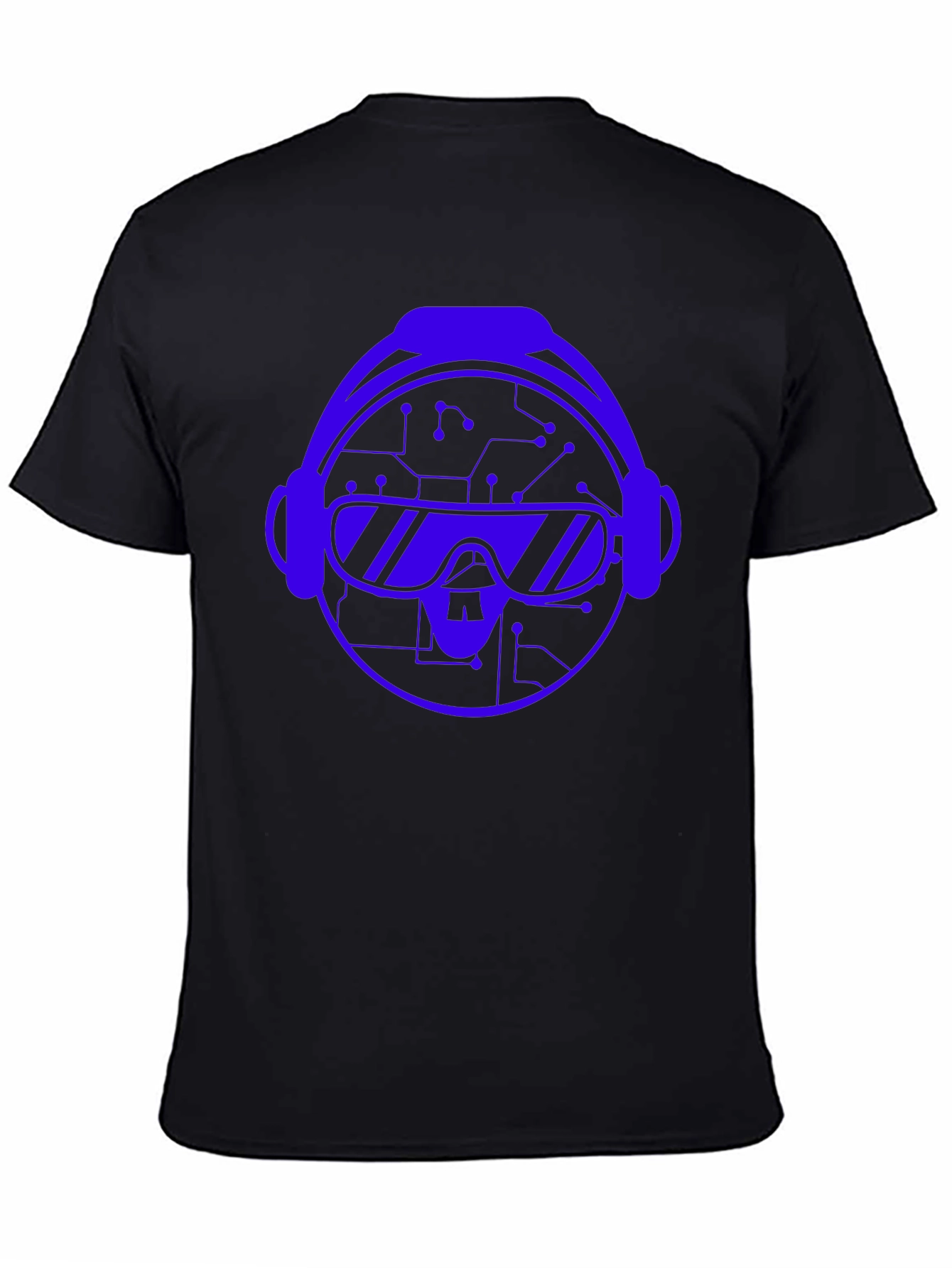 VR Headset Graphic T-Shirt - Black