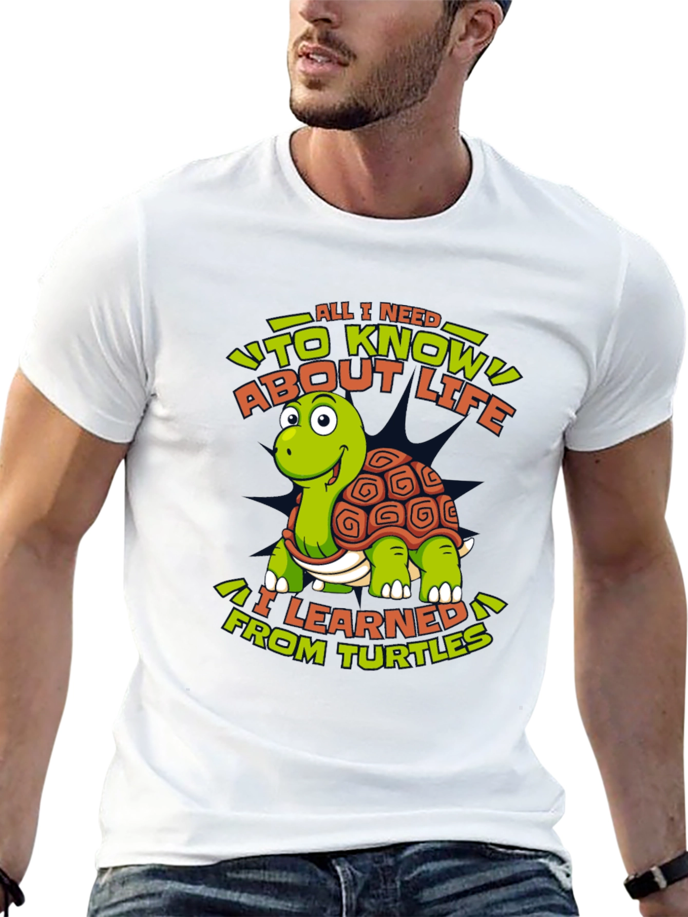 Turtle Life Lesson Graphic Tee