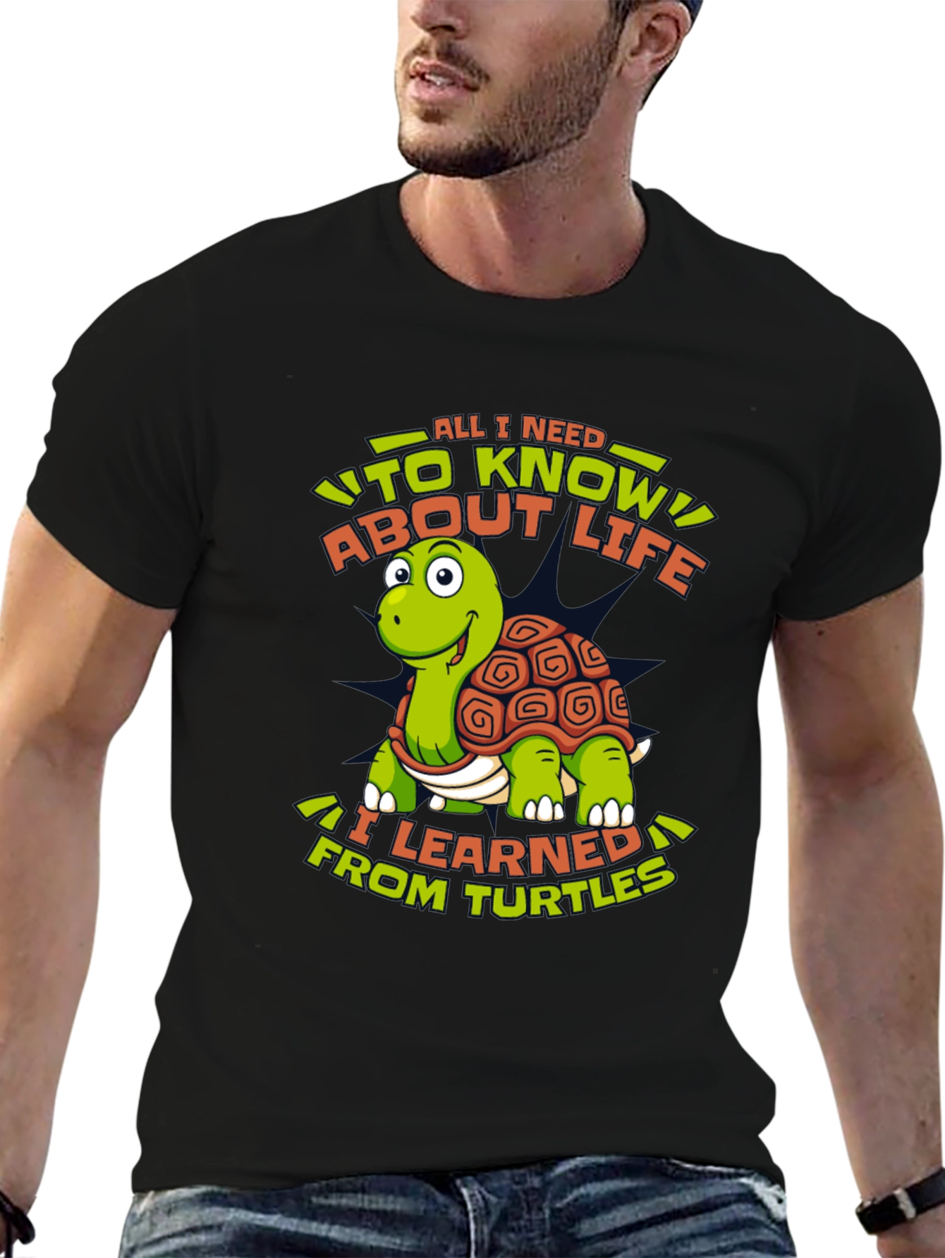 Turtle Life Lesson Graphic Tee