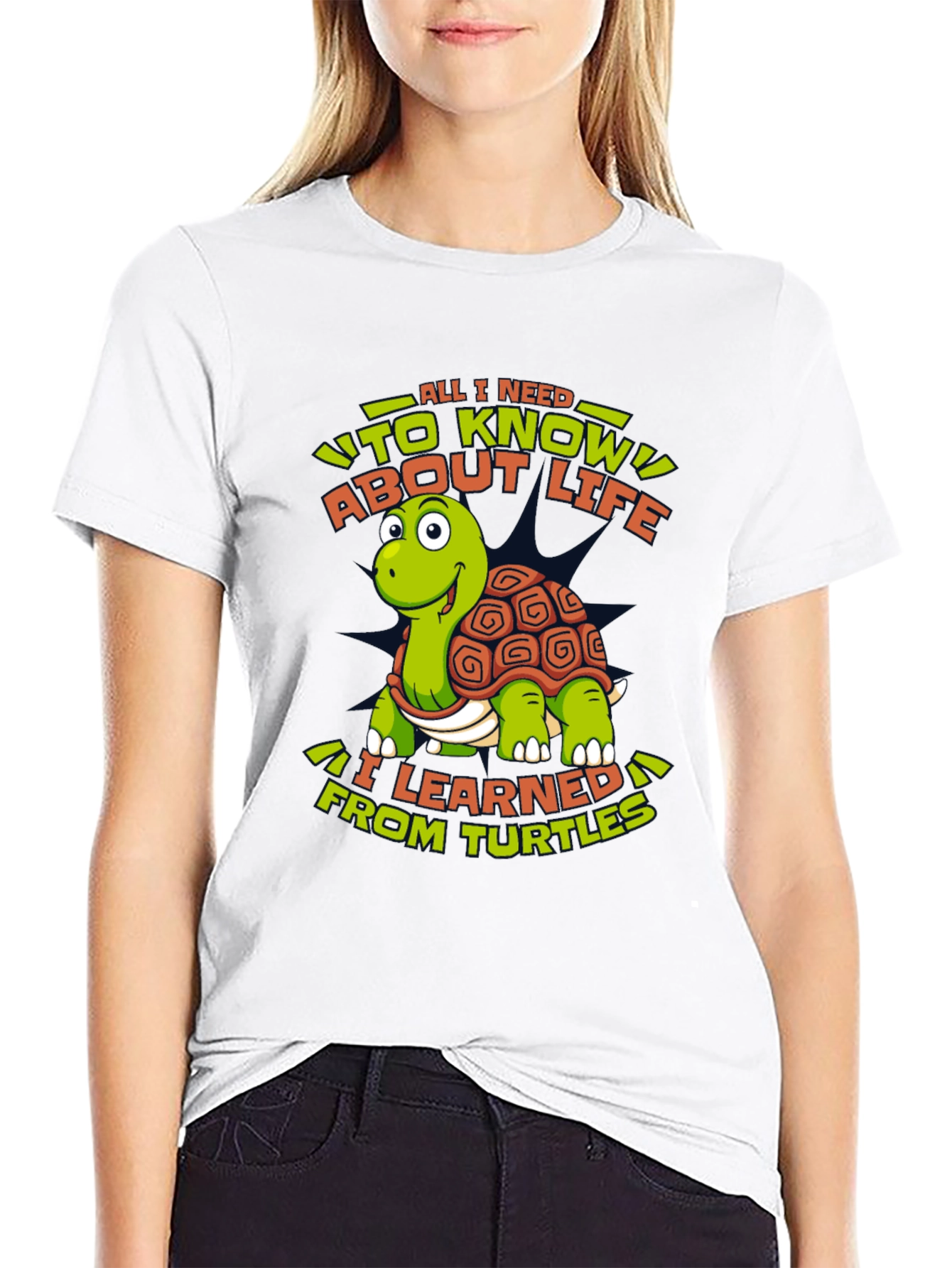 Turtle Life Lesson Graphic Tee
