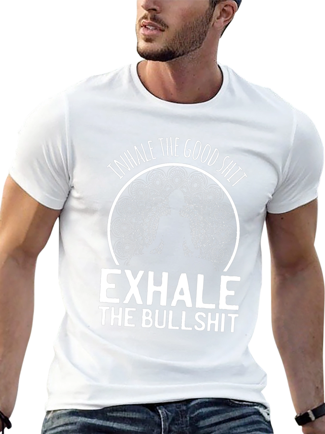 Inhale the Good Exhale Bullshit Graphic Tee