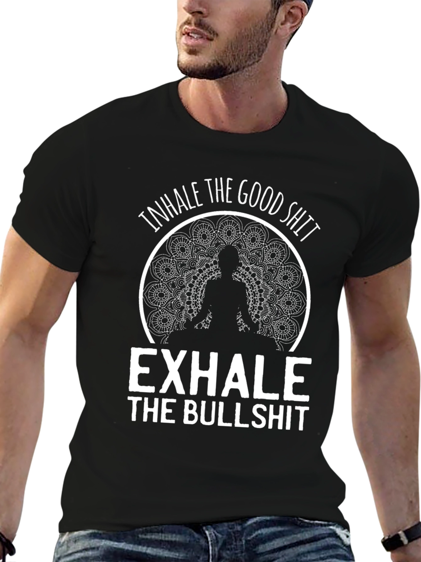 Inhale the Good Exhale Bullshit Graphic Tee