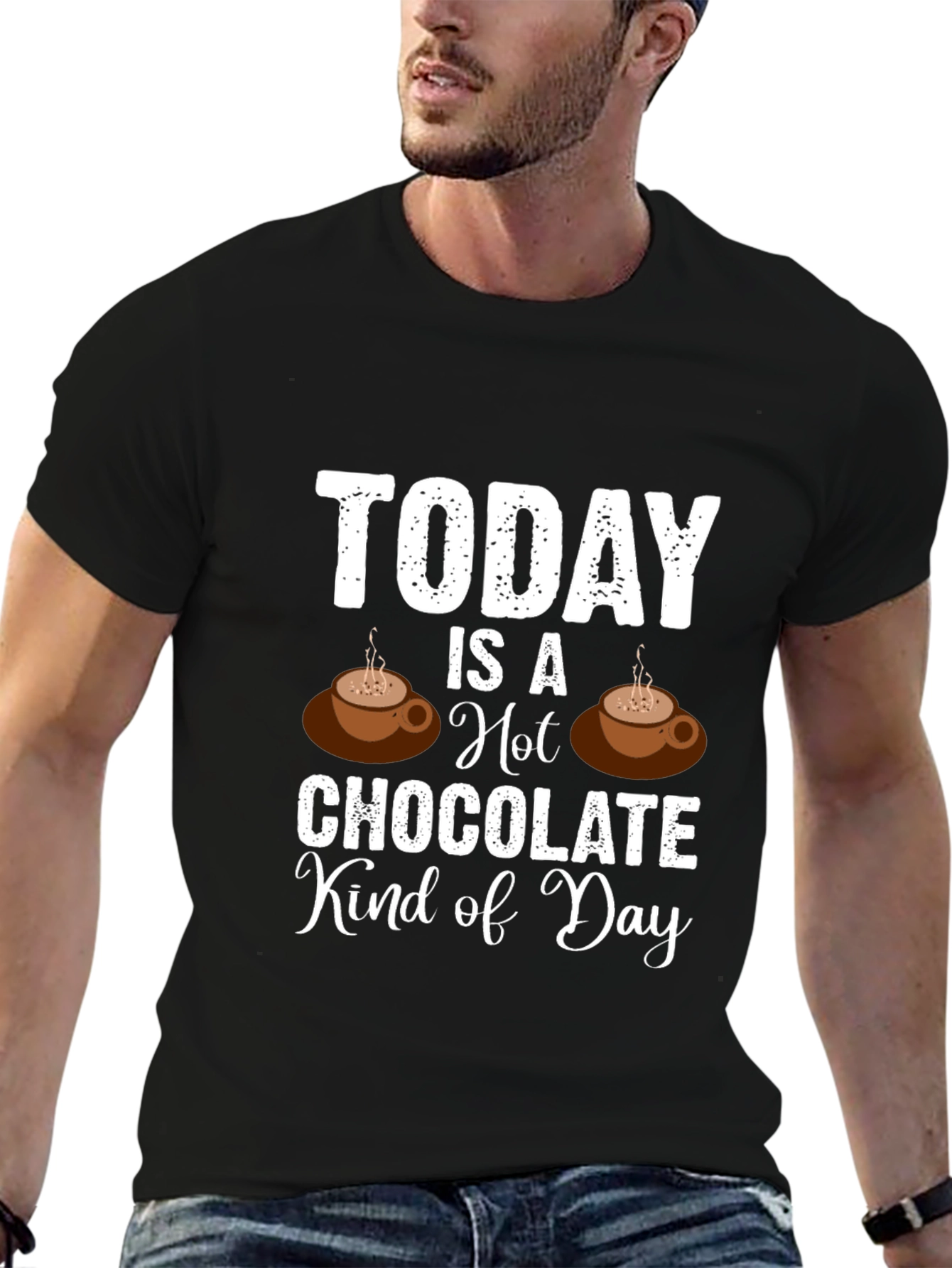 Hot Chocolate Kind of Day Graphic Tee