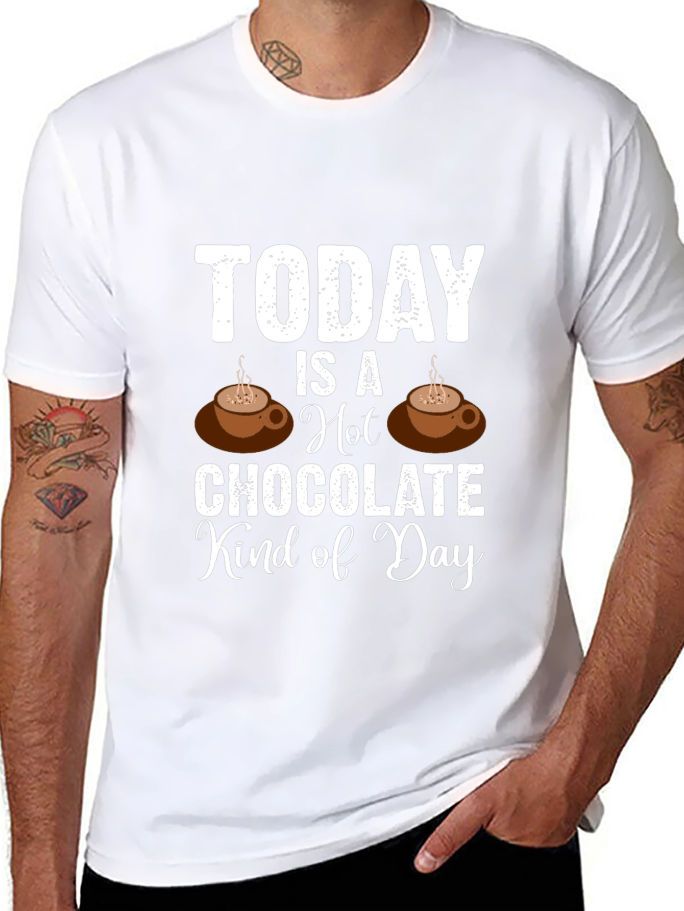 Hot Chocolate Kind of Day Graphic Tee