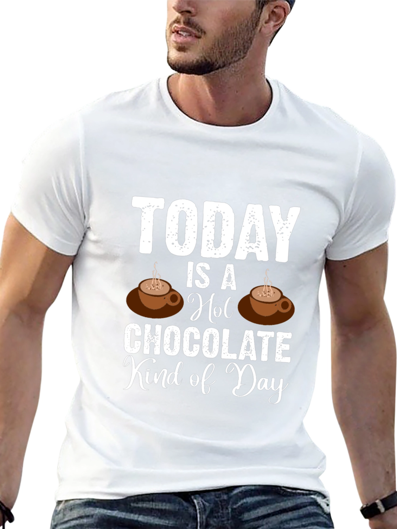 Hot Chocolate Kind of Day Graphic Tee