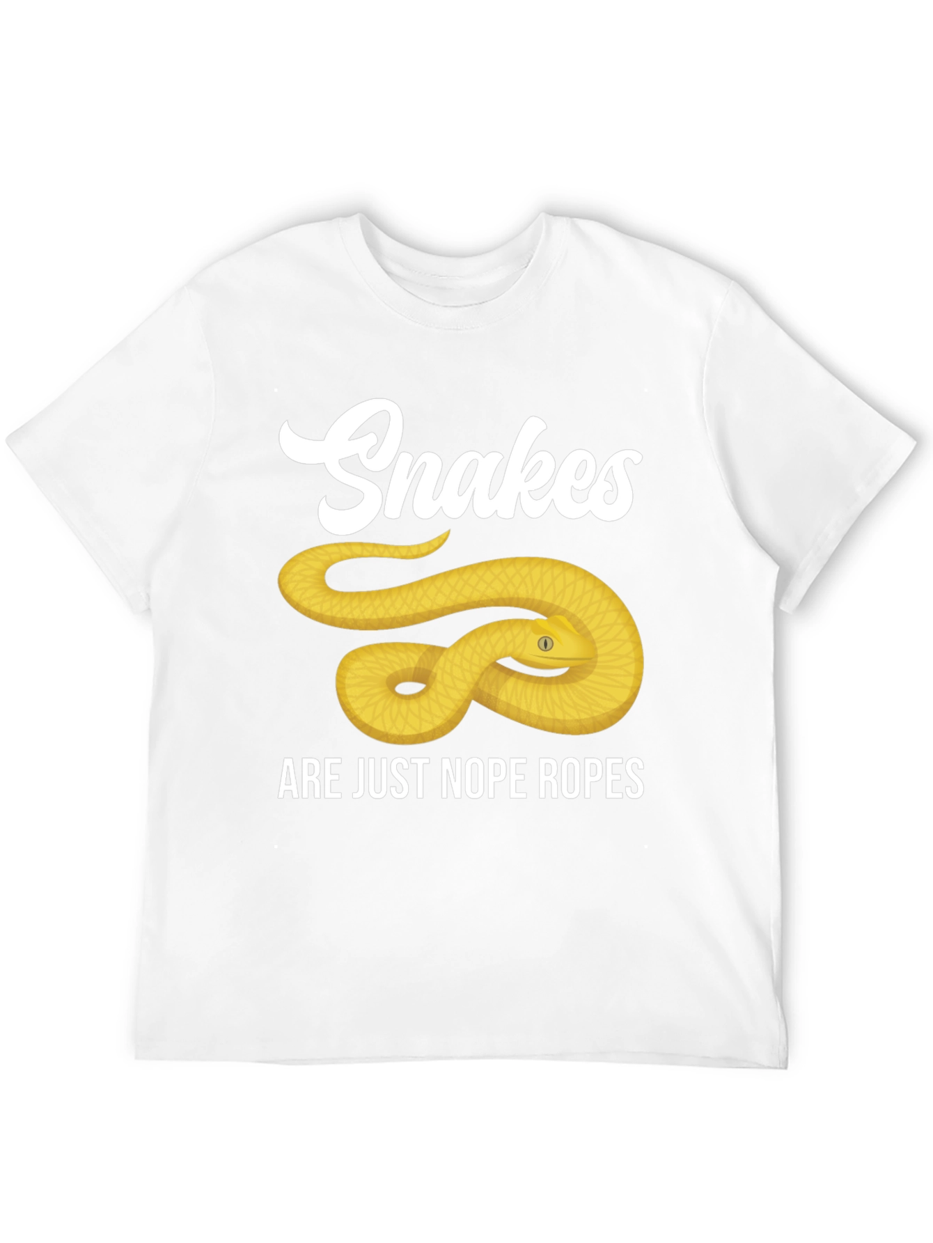 Snakes Nope Ropes Graphic Tee