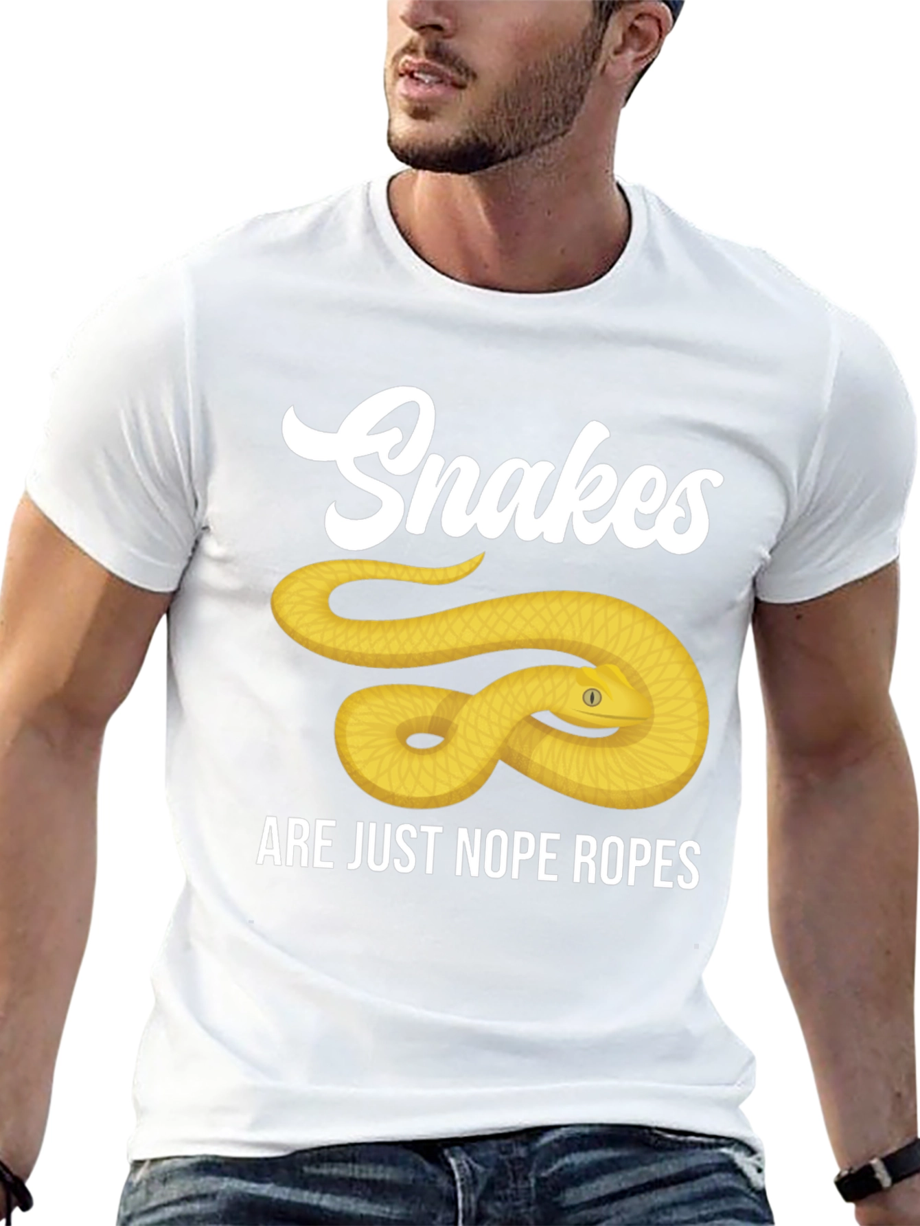 Snakes Nope Ropes Graphic Tee