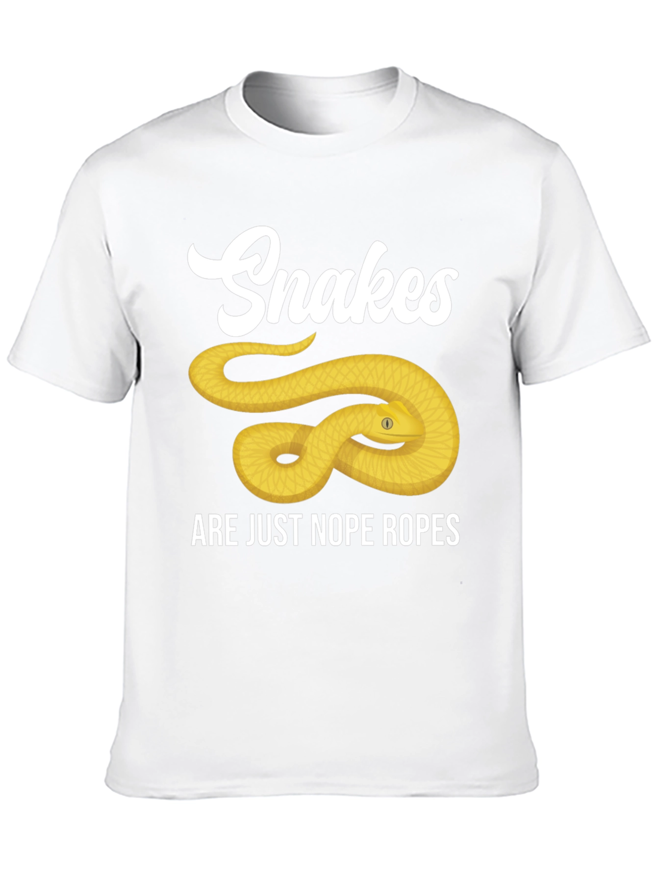 Snakes Nope Ropes Graphic Tee