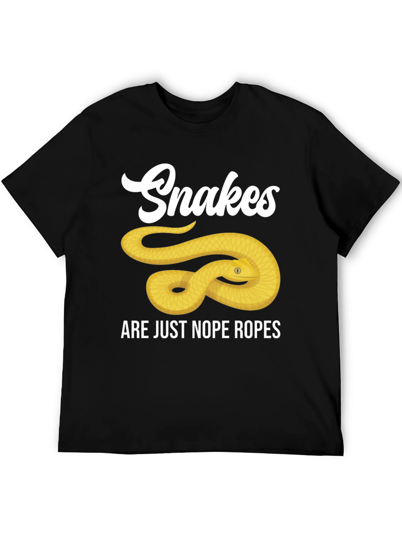 Snakes Nope Ropes Graphic Tee