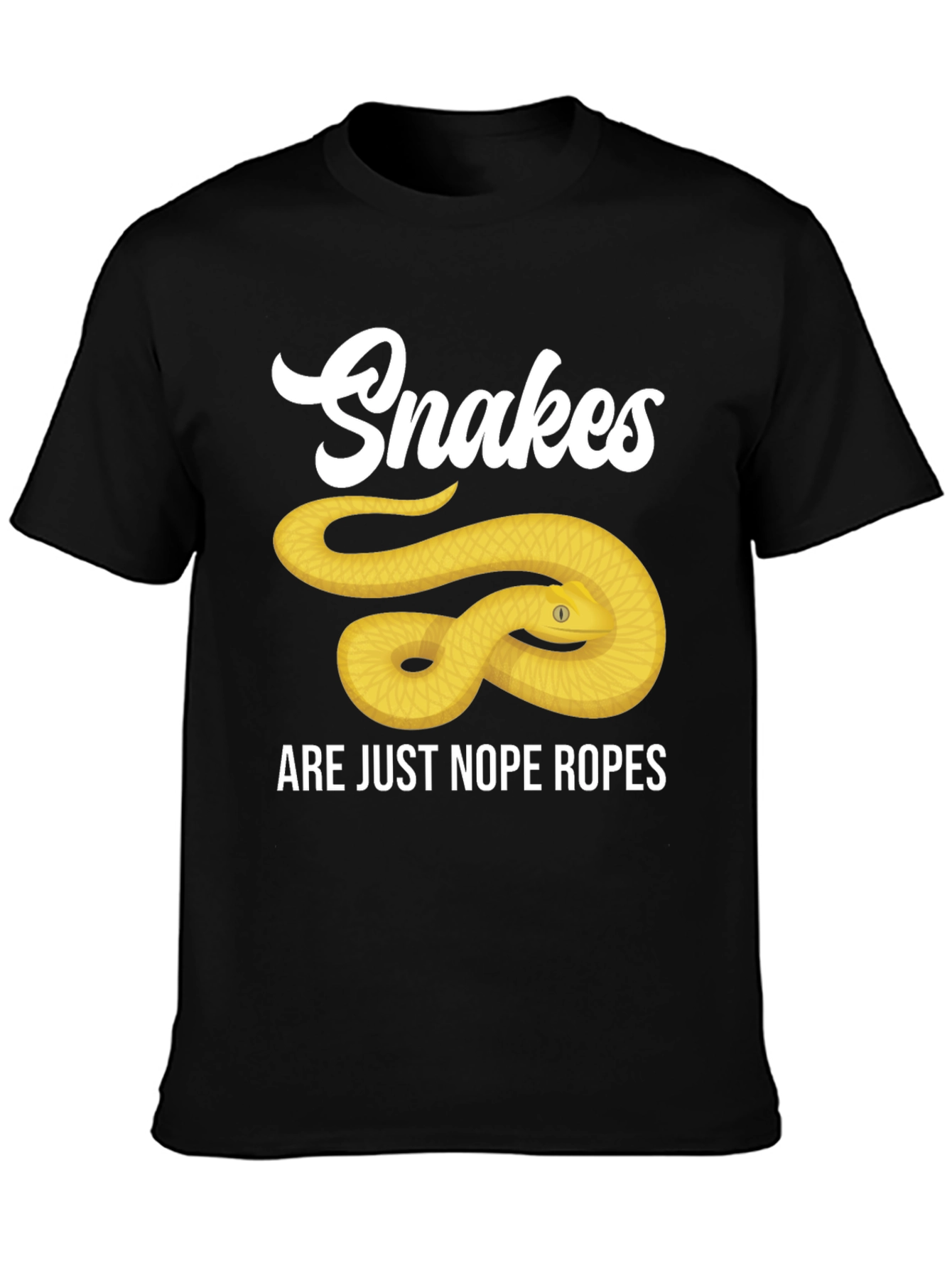 Snakes Nope Ropes Graphic Tee
