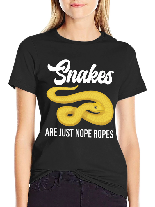 Snakes Nope Ropes Graphic Tee