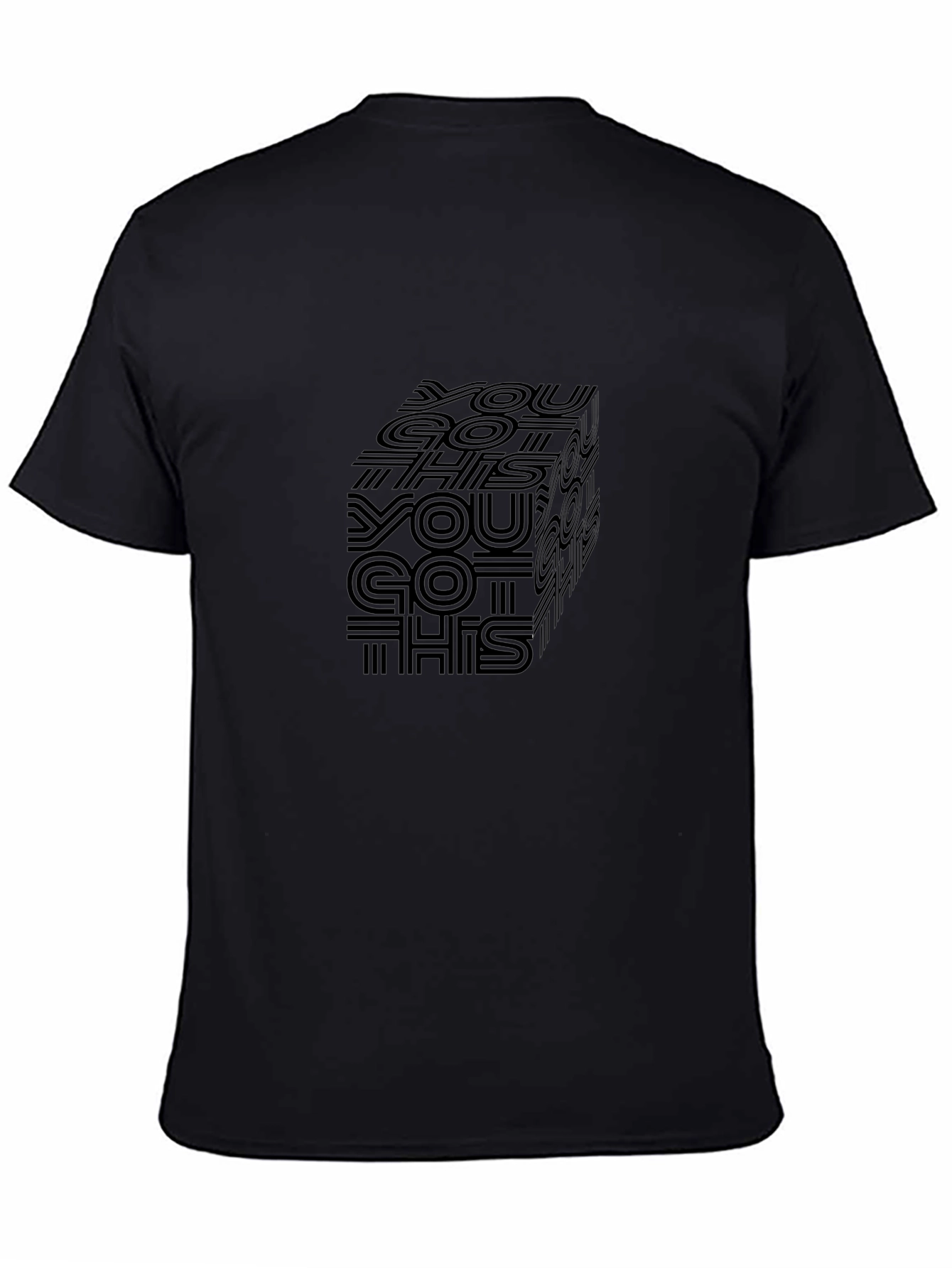 Motivational Cube Graphic Tee - You Got This!