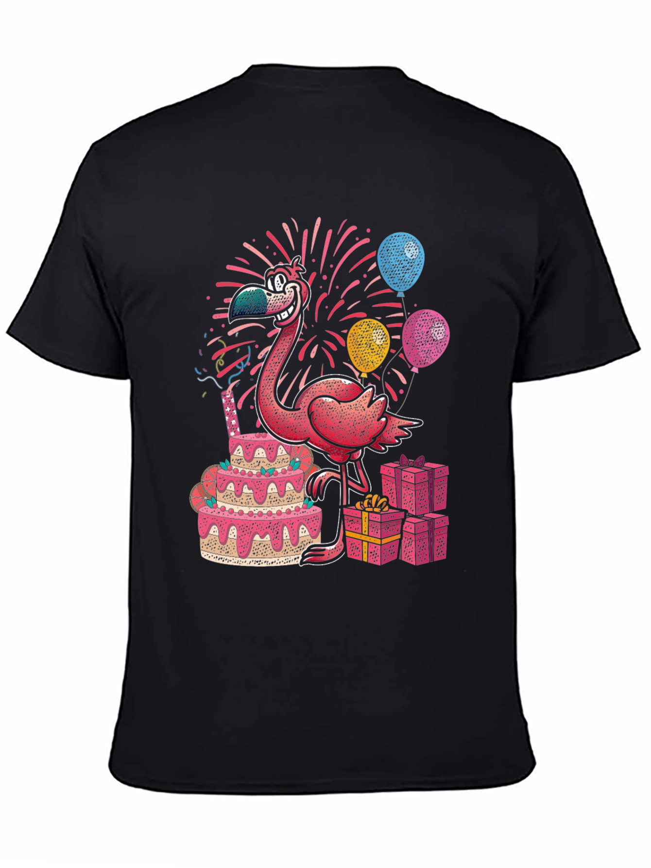 Flamingo Birthday Party T-Shirt