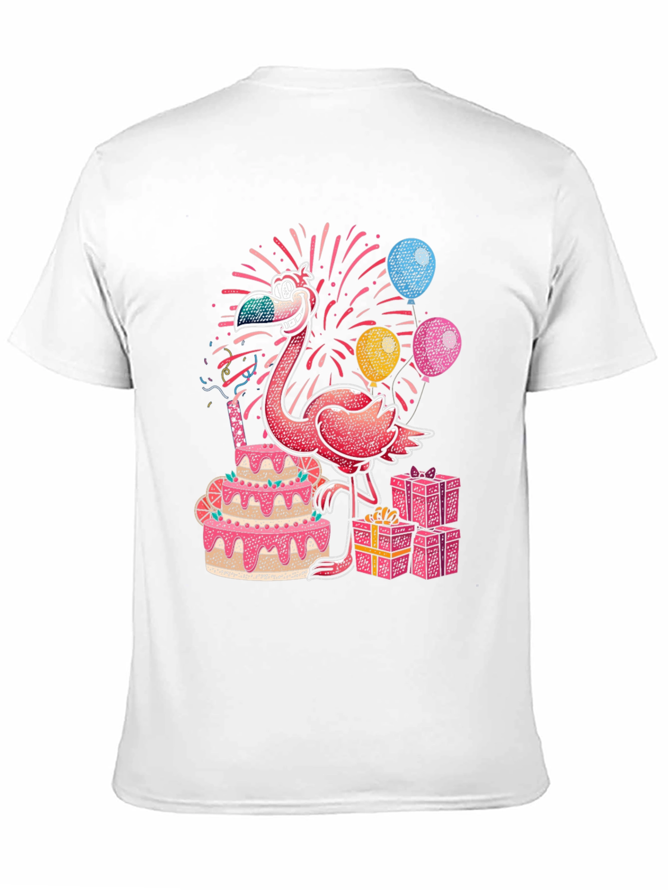 Flamingo Birthday Party T-Shirt