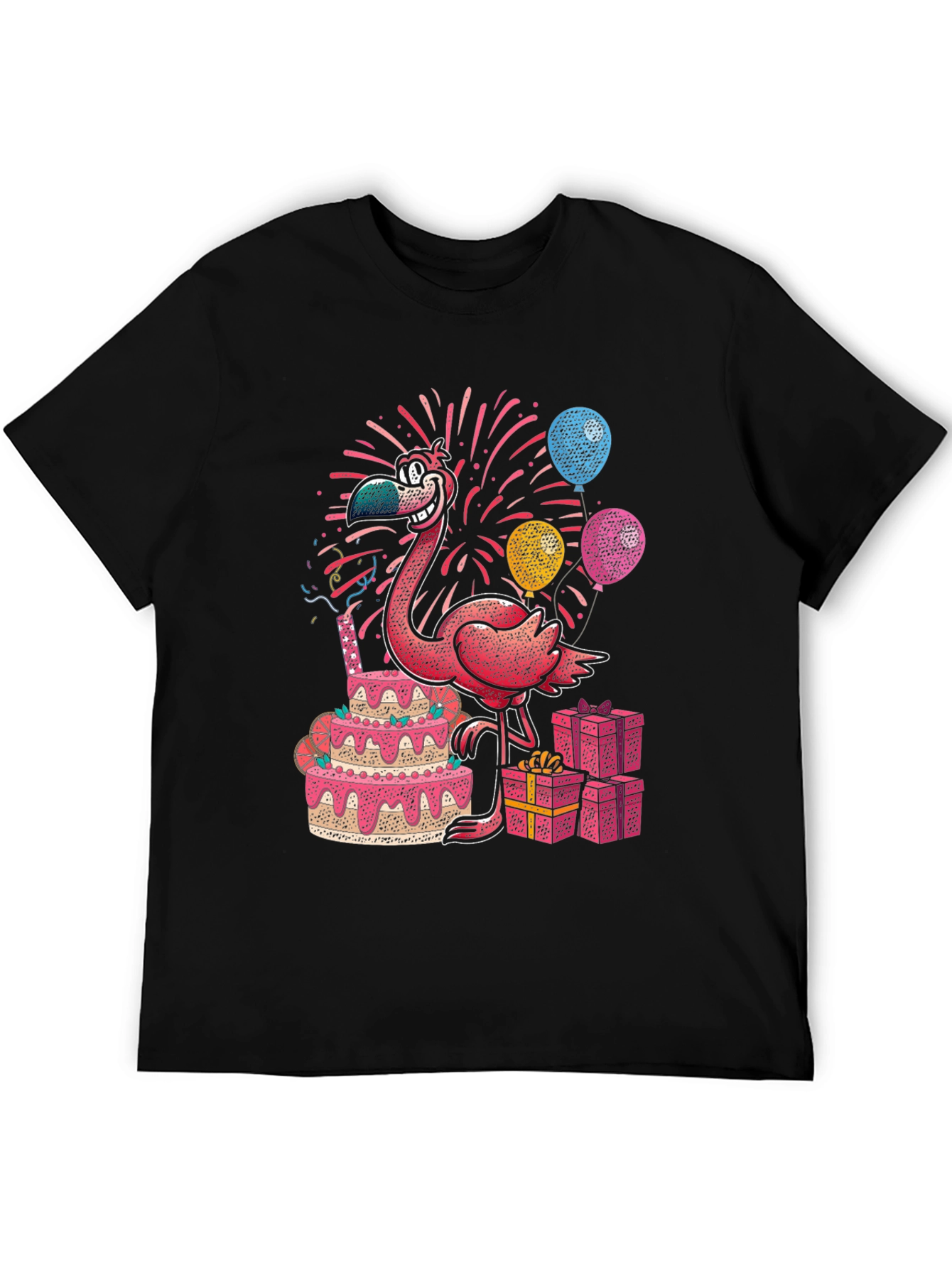 Flamingo Birthday Party T-Shirt