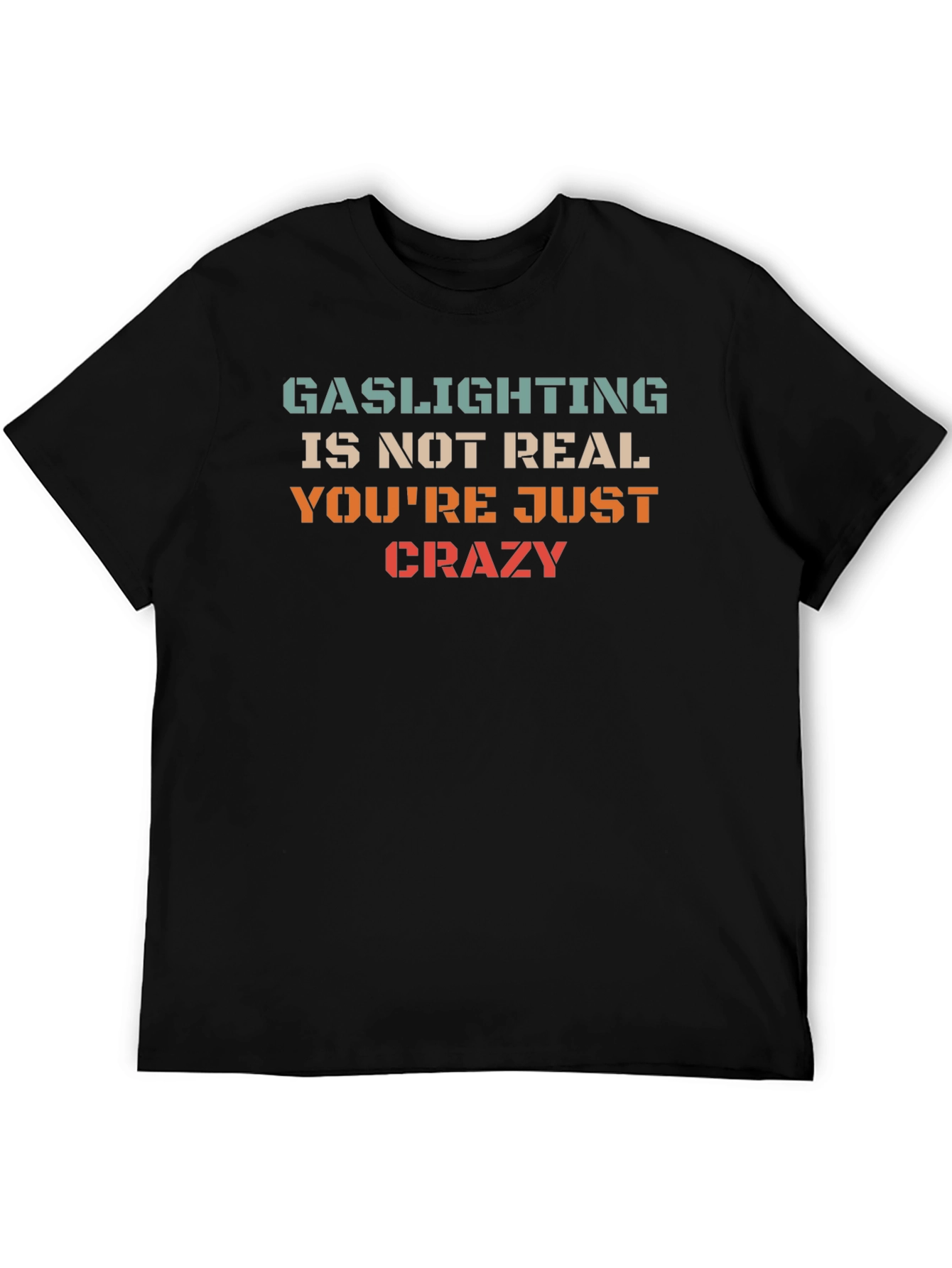 Gaslighting Is Not Real Graphic Tee
