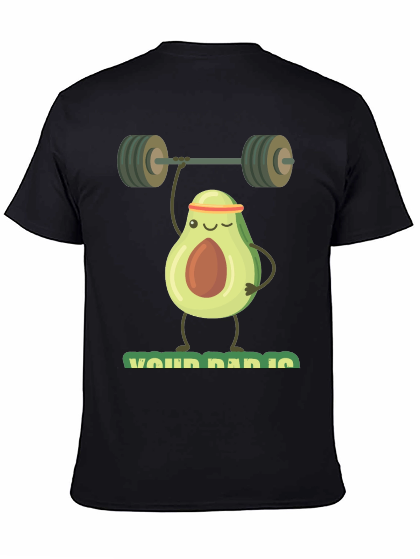 Funny Avocado Gym T-Shirt - Workout Apparel