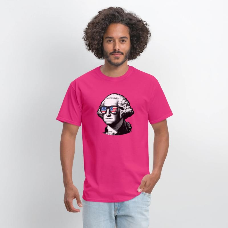 George Washington in USA shades