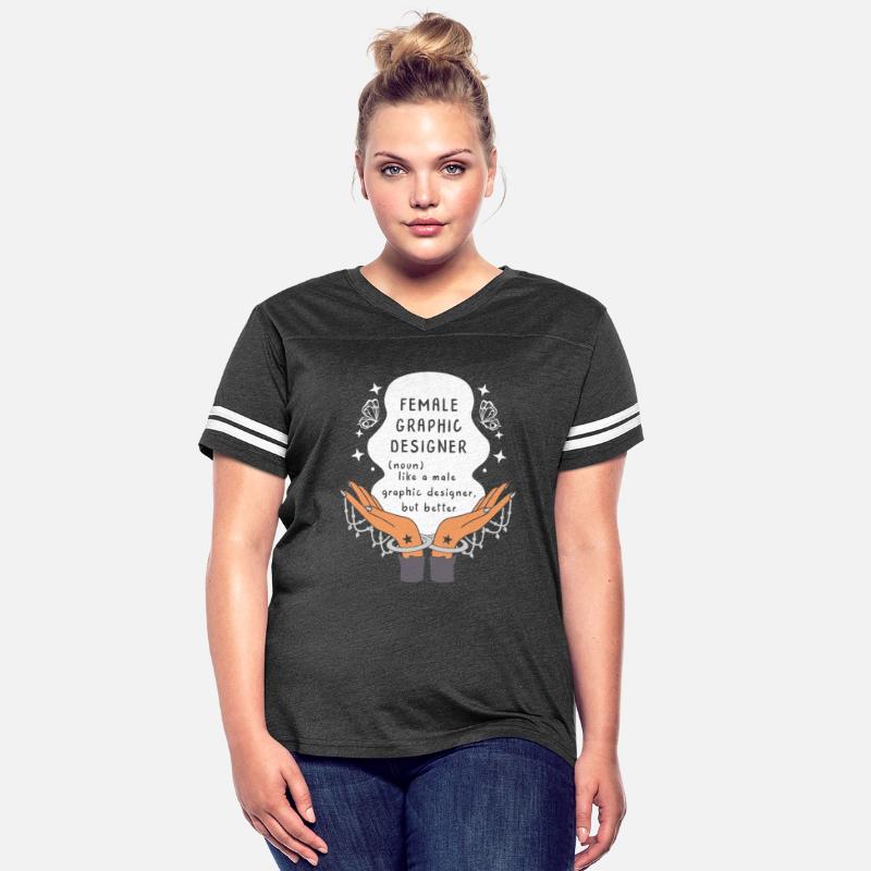 Graphic Designer Shirt, Female Graphic Designer