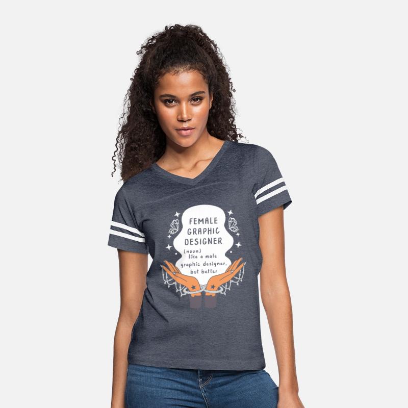 Graphic Designer Shirt, Female Graphic Designer