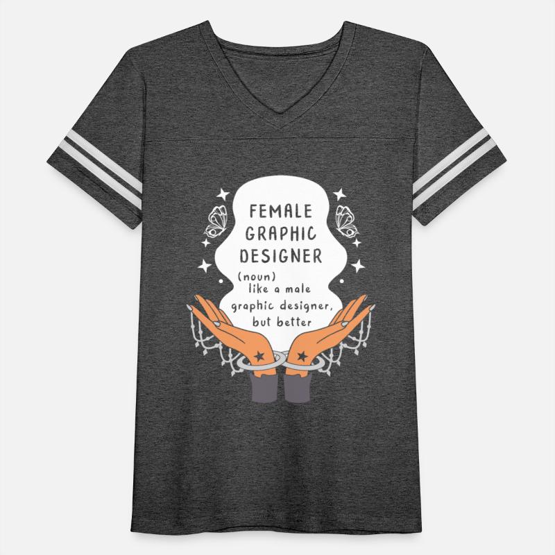 Graphic Designer Shirt, Female Graphic Designer
