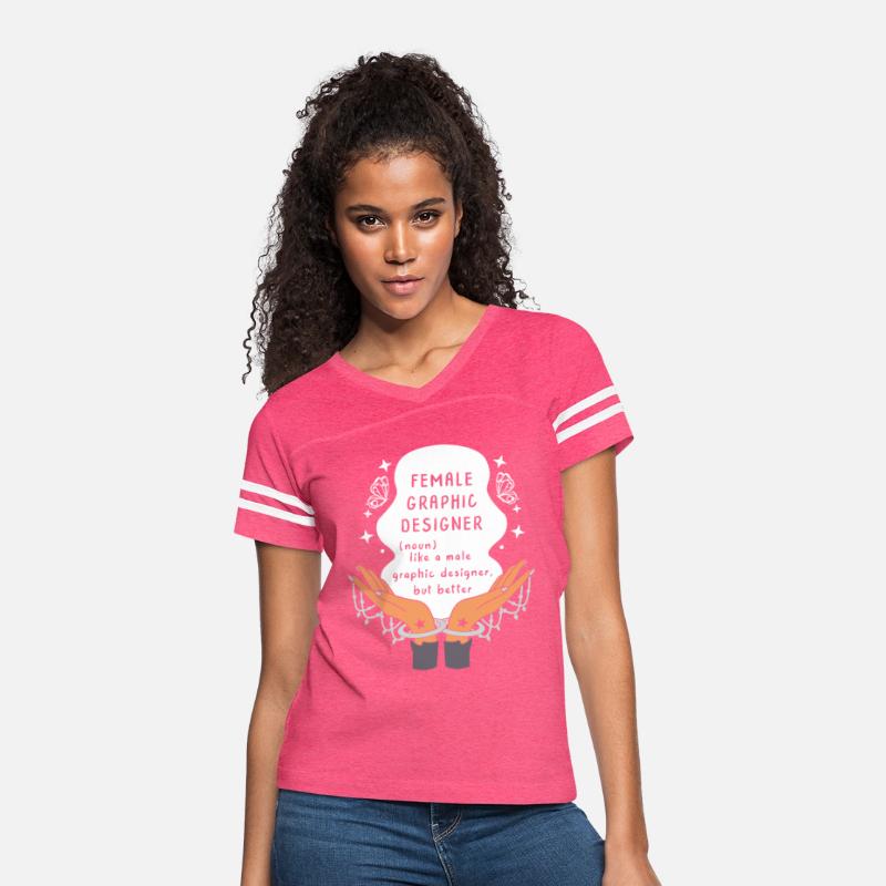 Graphic Designer Shirt, Female Graphic Designer