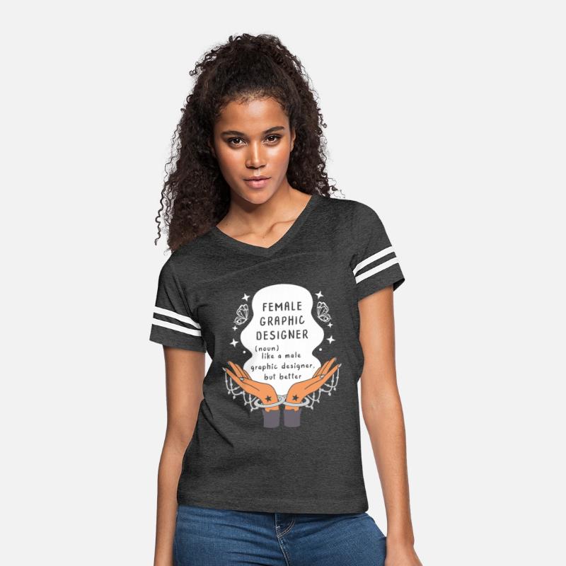 Graphic Designer Shirt, Female Graphic Designer
